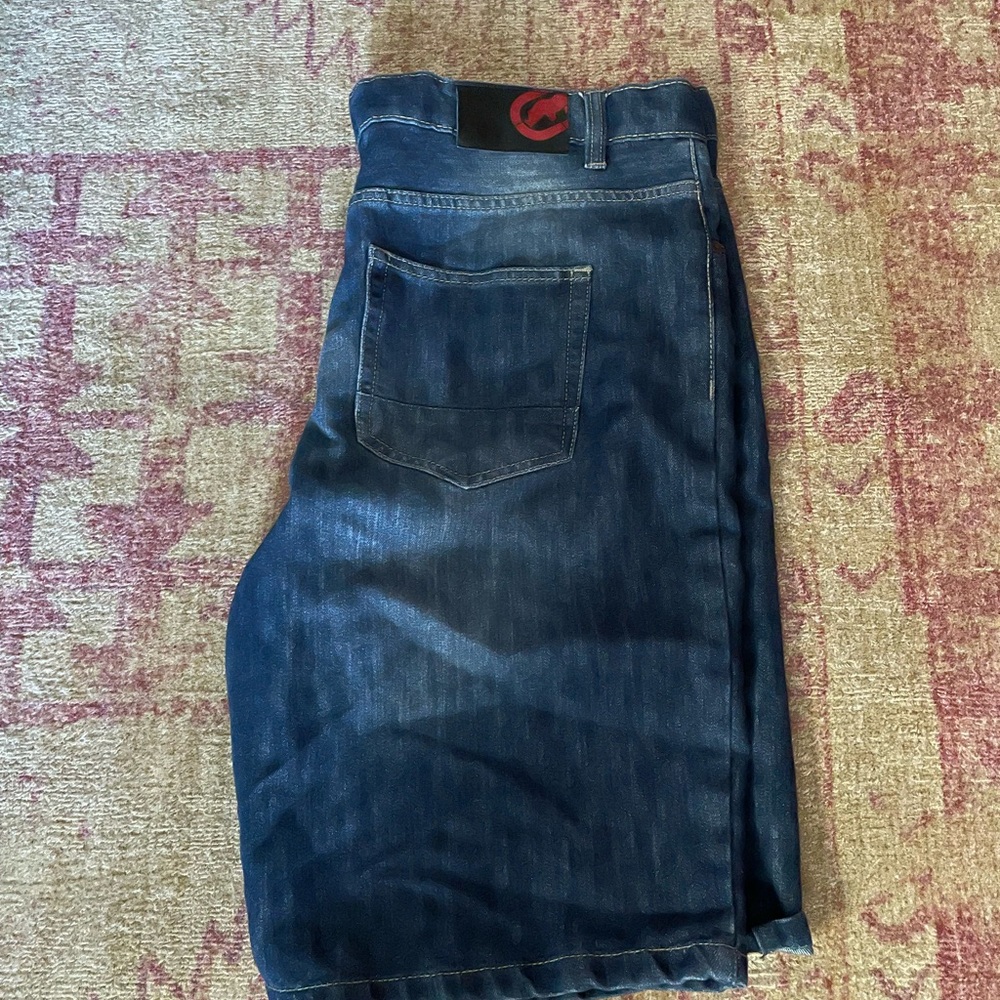 Mens denim Ecko Unltd shorts. Size 38
